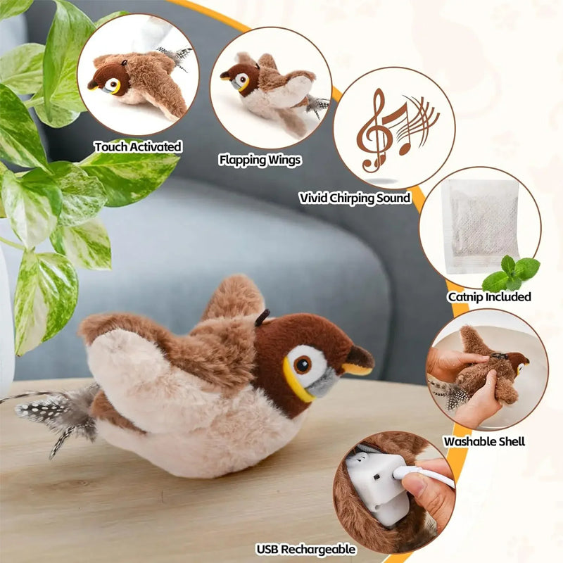 Bird Toy Cat