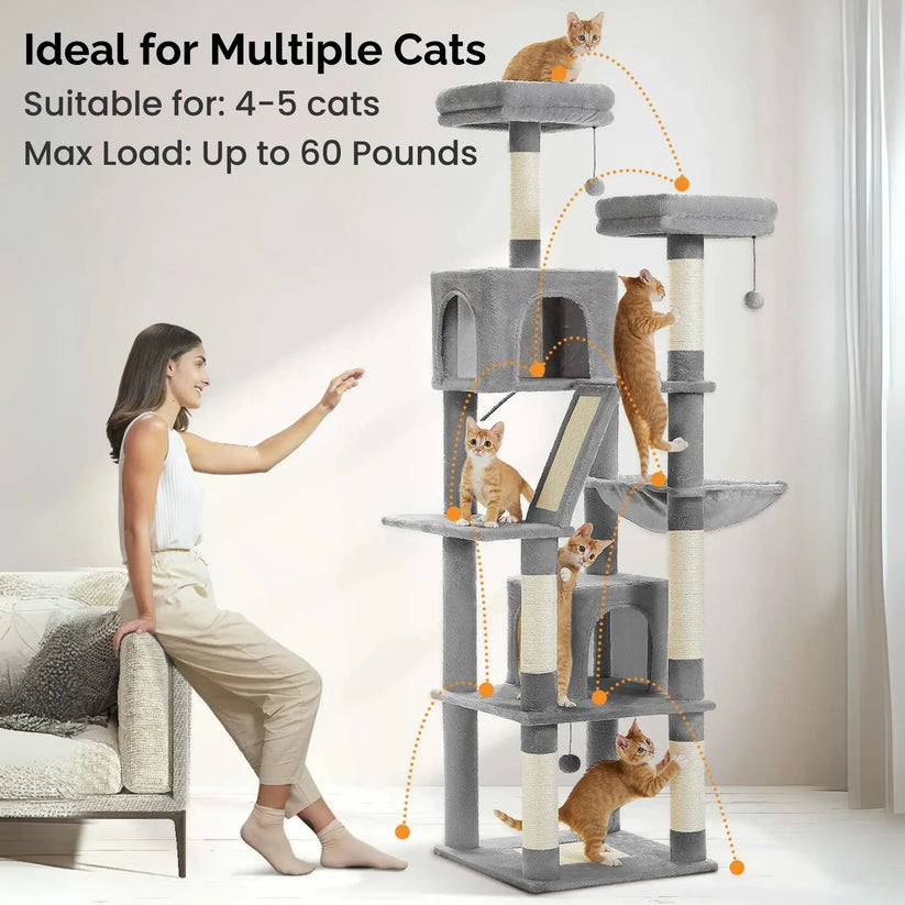 Triplex Cat Tower